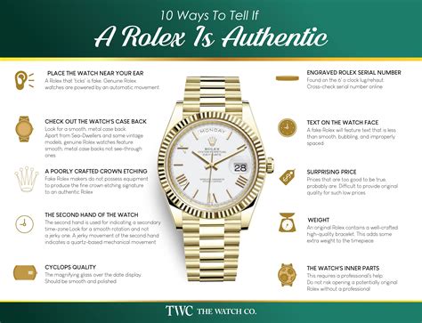 how to identify a rolex watch